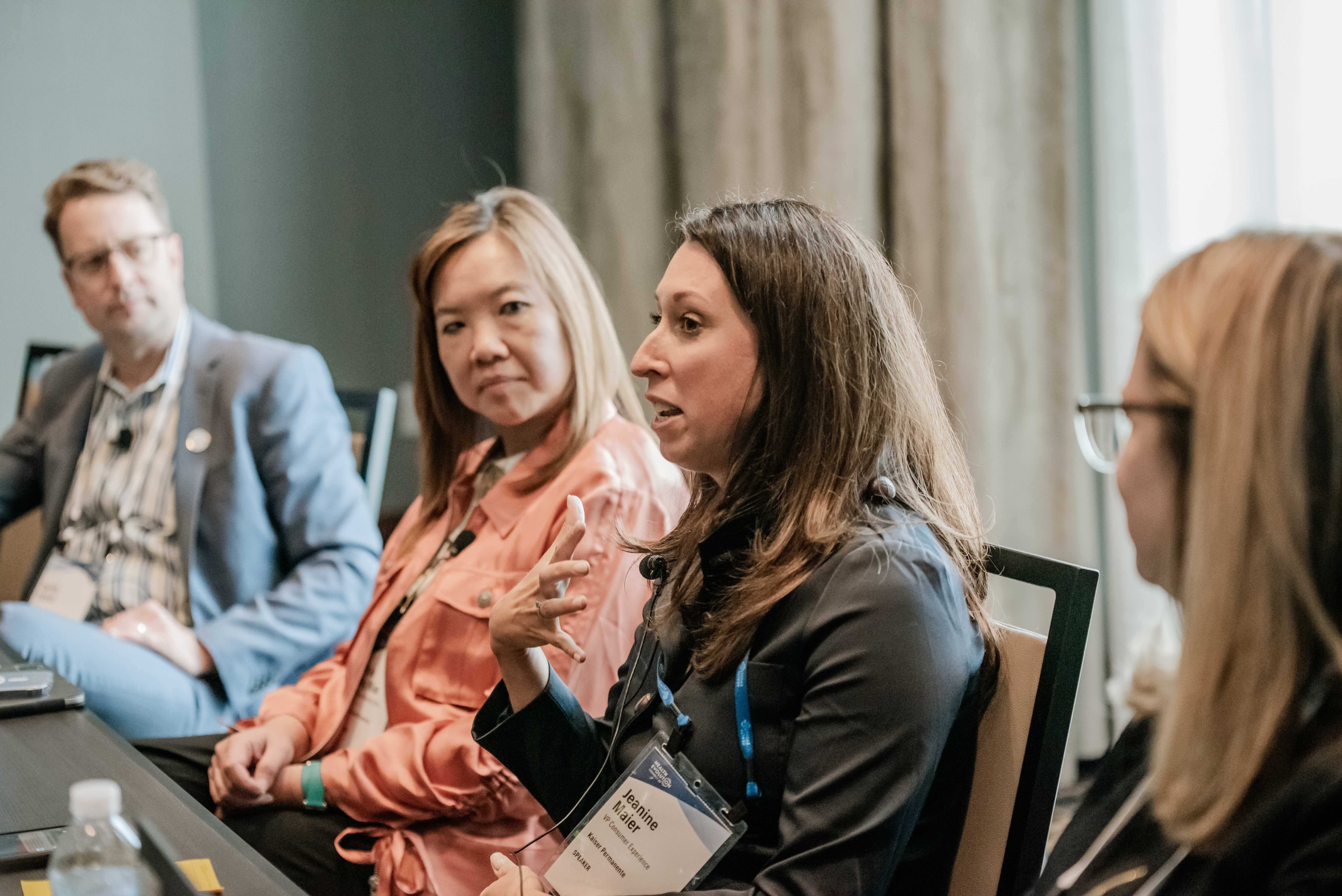 Group of people talking